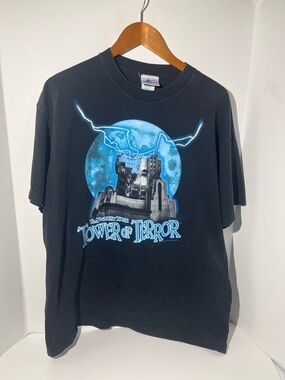 Y2K Disney Twilightzone Tower of Terror Short Sleeve T-Shirt